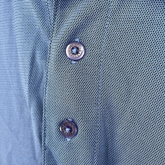 Tehama Legacy Hills Golf Club Polo Short Sleeve Blue Shirt Button Up Size 2XL - Picture 11 of 14